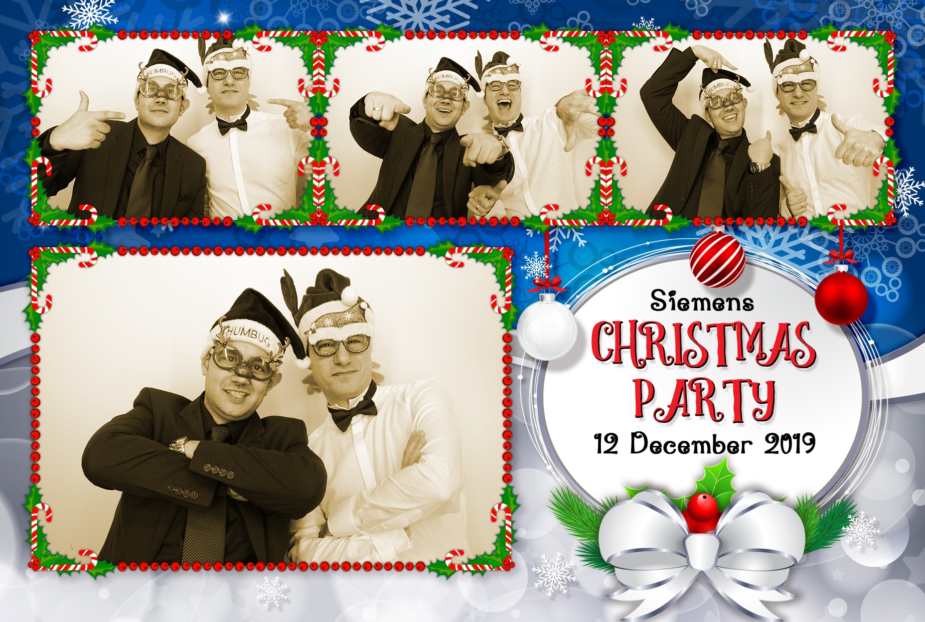 Siemens Christmas Party | View more photos from the event at gallery.myphotoboothexperience.co.uk/u/MyPhotoBoothExperienceLtd/Siemens-Christmas-Party-0